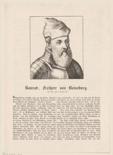 Portrait of Konrad von Boineburg