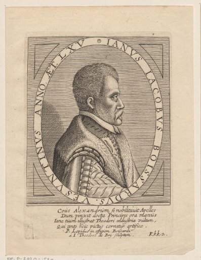 Portrait of Jean Jacques Boissard
