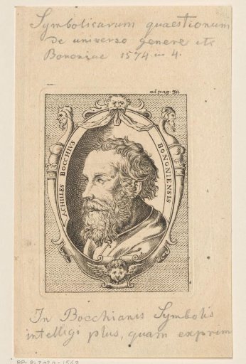 Portrait of Achille Bocchi
