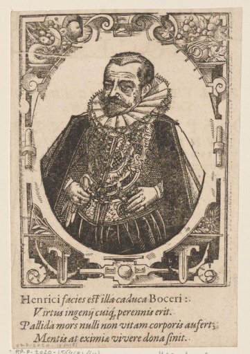 Portrait of Heinrich Bocer