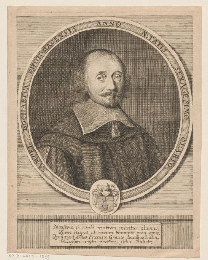Portrait of Samuel Bochart at the age of 64