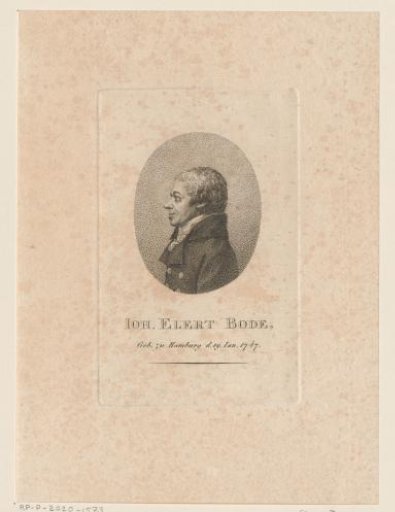 Portrait of Johann Elert Bode