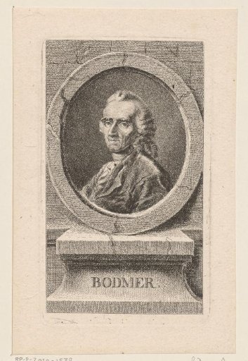 Portrait of Johann Jacob Bodmer