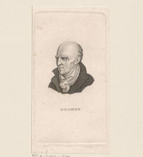 Portrait of Johann Jacob Bodmer