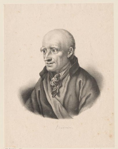Portrait of Johann Jacob Bodmer