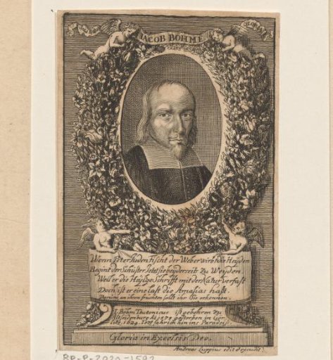 Portrait of Jakob Böhme