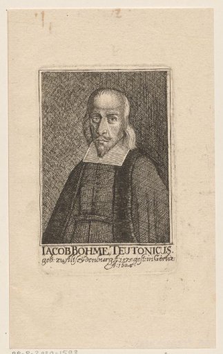 Portrait of Jakob Böhme