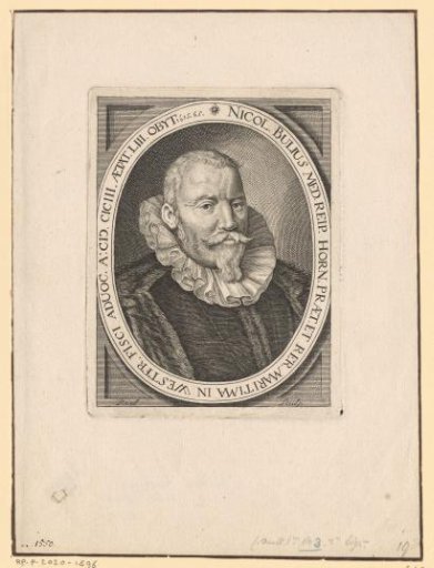Portrait of Nicolaas Bulius