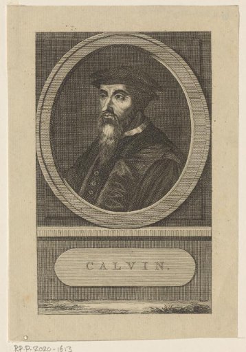 Portrait of Johannes Calvin