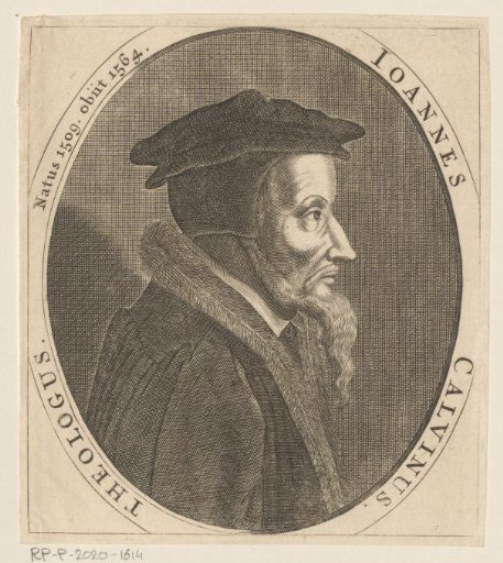 Portrait of Johannes Calvin