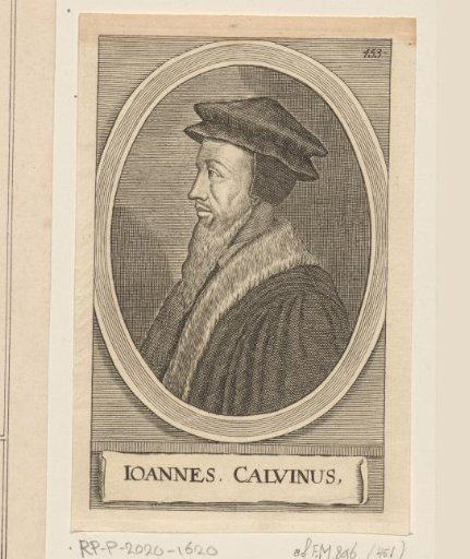 Portrait of John Calvin