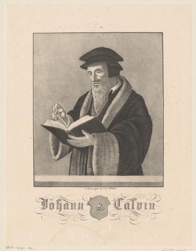 Portrait of John Calvin