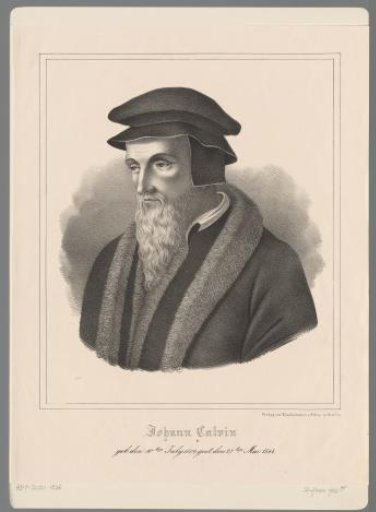 Portrait of John Calvin
