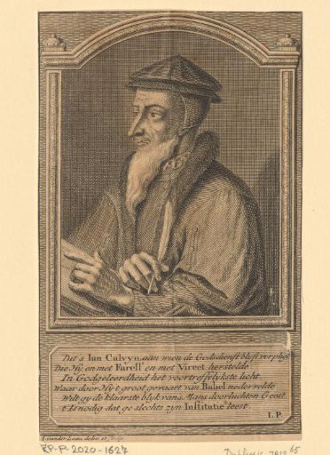 Portrait of John Calvin