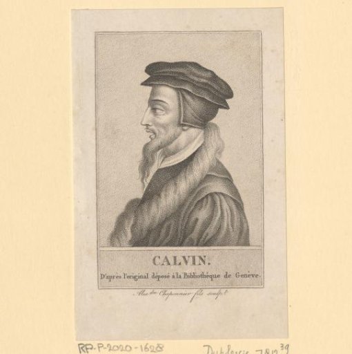Portrait of John Calvin