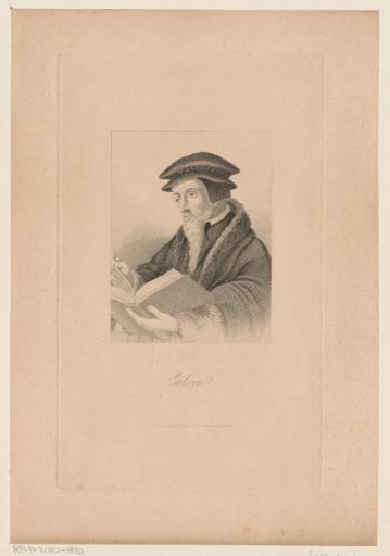 Portrait of Johannes Calvin