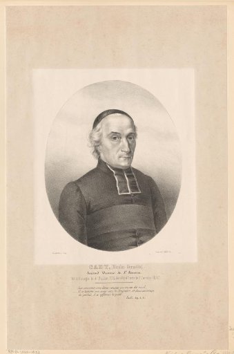 Portrait of Nicolas Germain Cady