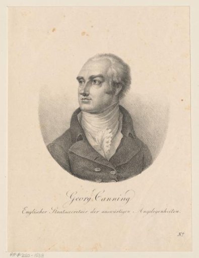 Portrait of George Canning