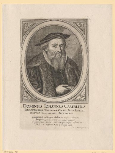 Portrait of Johann Kambli