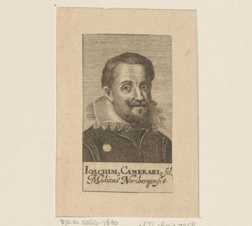 Portrait of Joachim Camerarius II