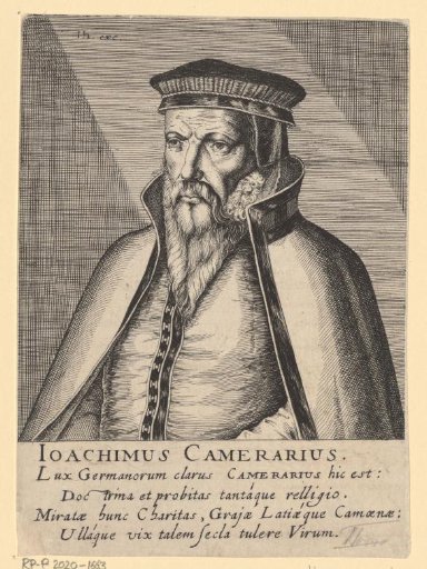 Portrait of Joachim Camerarius I