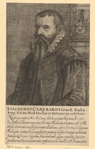 Portrait of Joachim Camerarius II