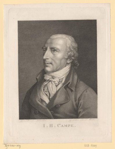 Portrait of Joachim Heinrich Campe