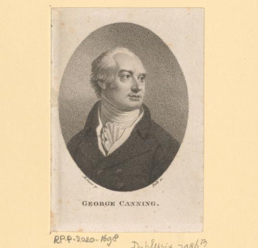 Portrait of George Canning