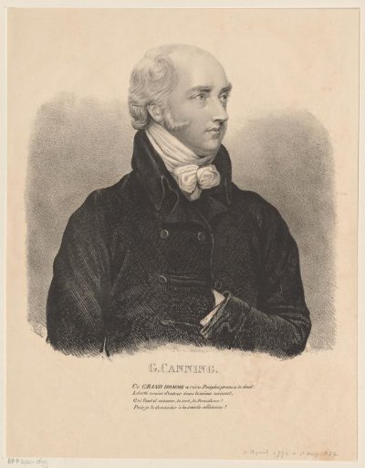 Portrait of George Canning