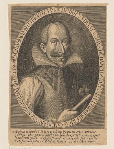Portrait of Heinrich von Duval, Count of Dampierre