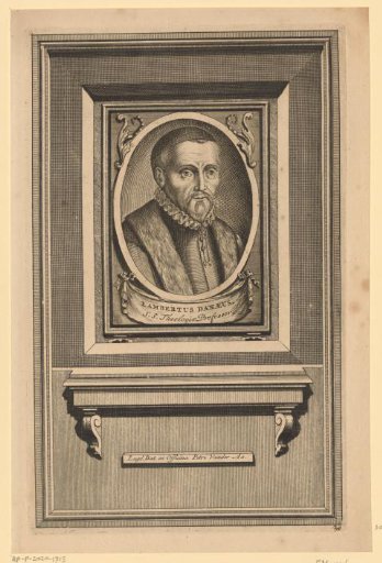 Portrait of Lambert Daneau
