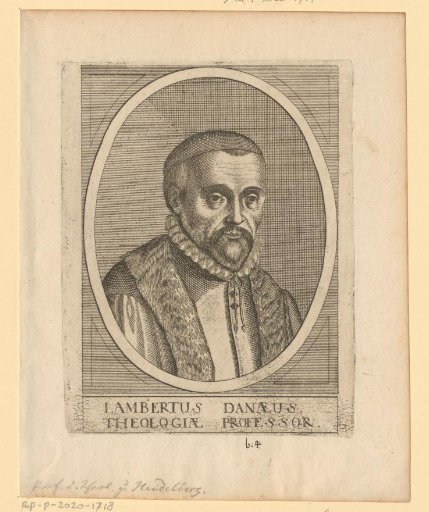 Portrait of Lambert Daneau