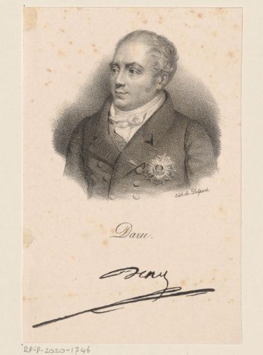 Portrait of Pierre Antoine Noël Bruno, Count of Daru