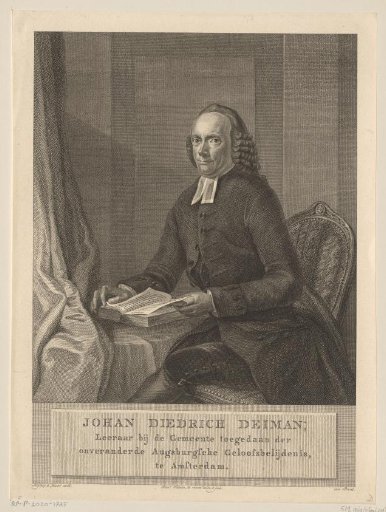 Portrait of Johan Diederich Deiman