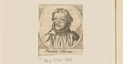Portrait of Paul Eber