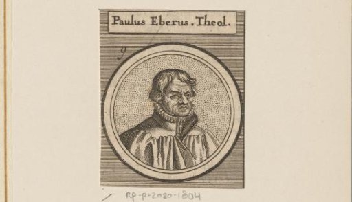 Portrait of Paul Eber