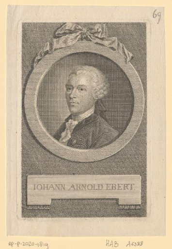Portrait of Johann Arnold Ebert