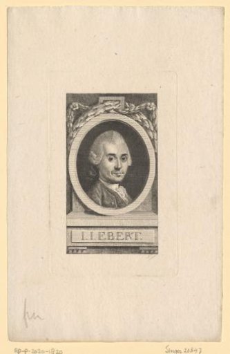 Portrait of Johann Jakob Ebert