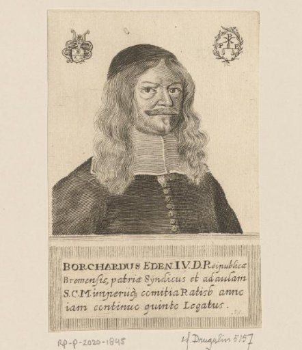 Portrait of Burchard Eden