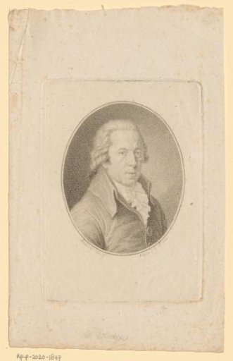 Portrait of Johann Georg Edlinger