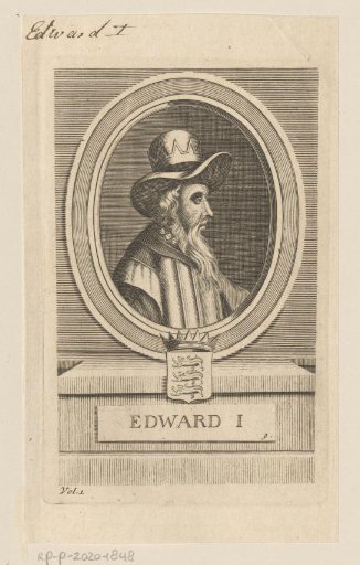Portrait of Edward I of England