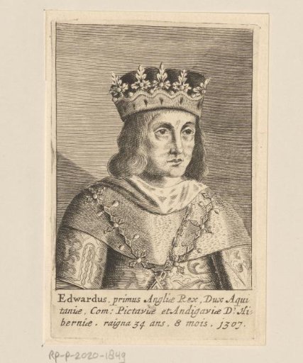 Portrait of Edward I of England