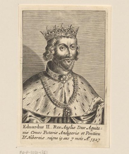Portrait of Edward II of England