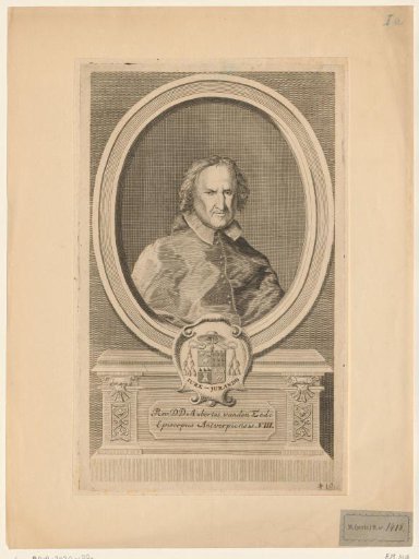 Portrait of Aubertus van den Eede