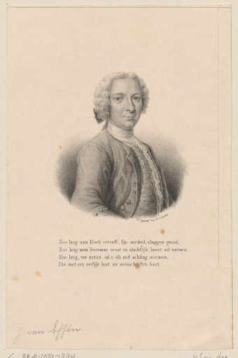 Portrait of Justus van Effen
