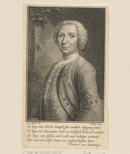 Portrait of Justus van Effen