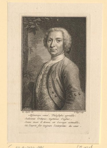 Portrait of Justus van Effen