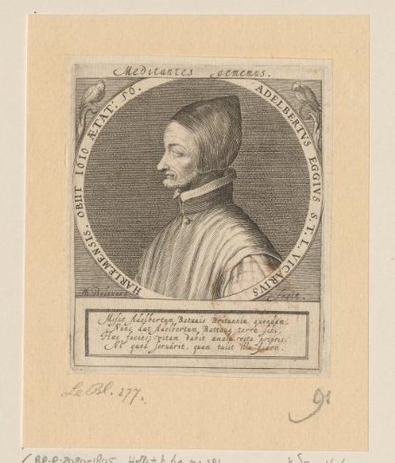 Portrait of Adelbertus Eggius