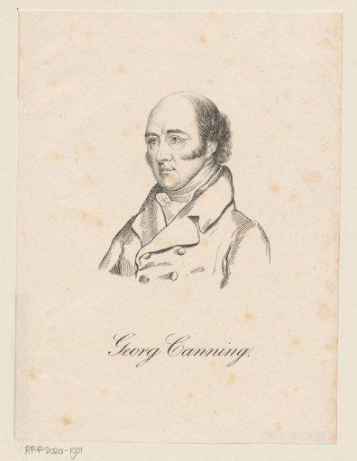 Portrait of George Canning
