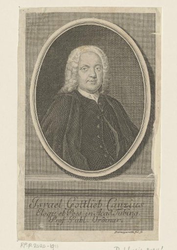 Portrait of Israel Gottlieb Canz